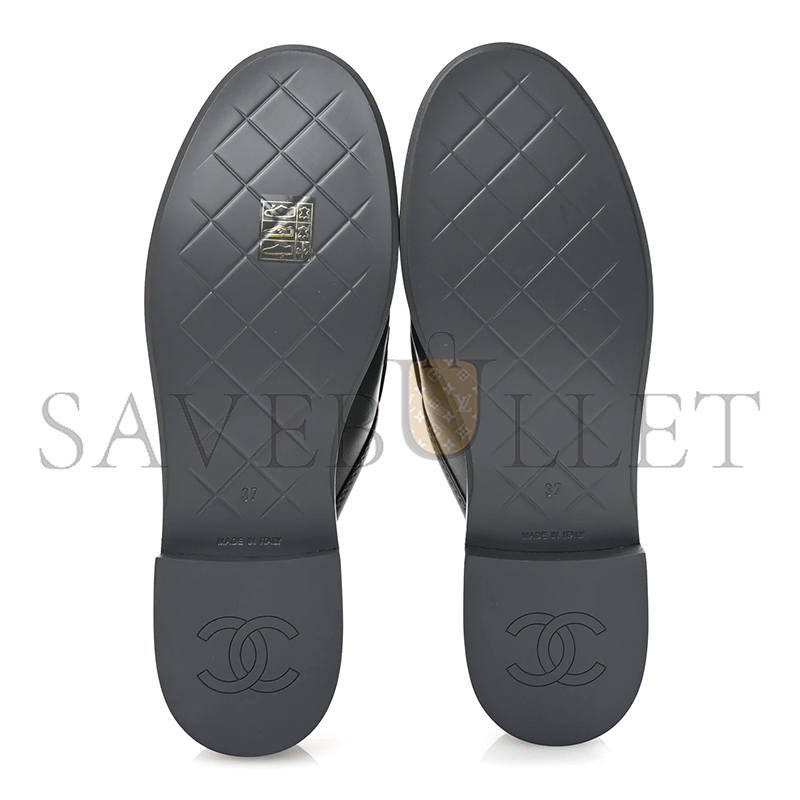 CHANEL QUILTED CC MULES G46120